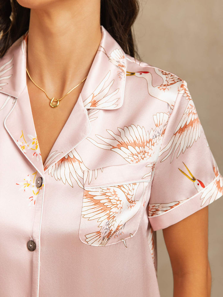 Heather | Two-Tone Pyjama Set