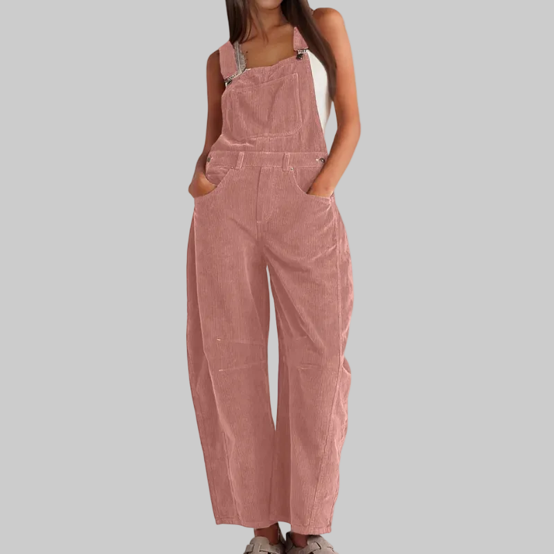 Ophelia | Wide Leg Overalls Jumpsuit