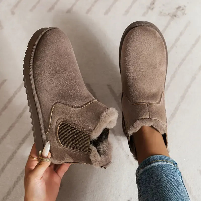 Becky | Solid Color Short Boots