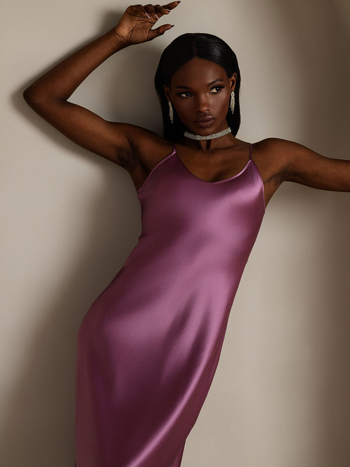 Cleo | Elegant Spaghetti Strap Nightgown