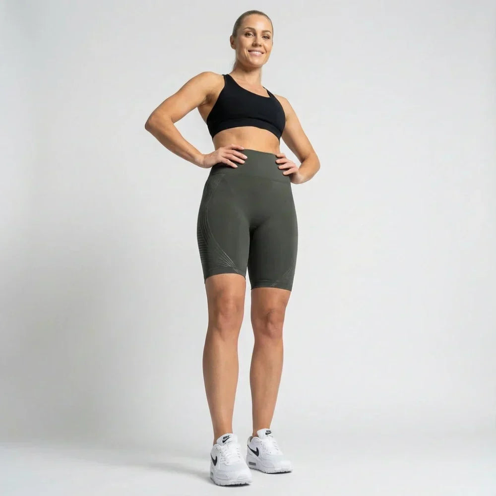 Lena | Dark Grey Short Legging