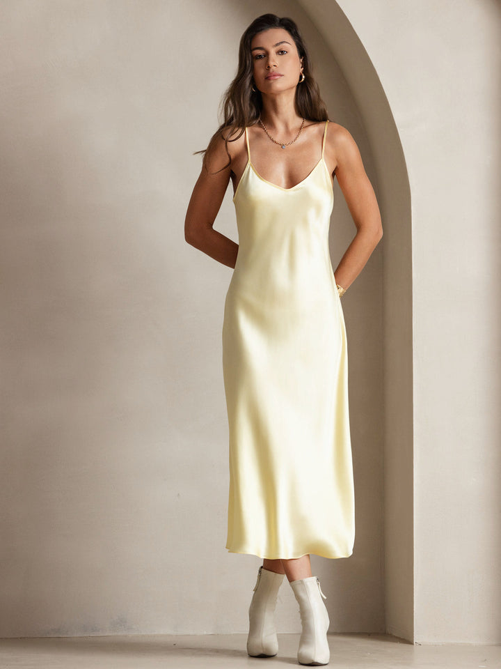 Andrea | Long Silk Nightgown