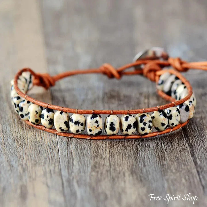 Sonia | Handmade Natural Semi-precious Jasper Bead