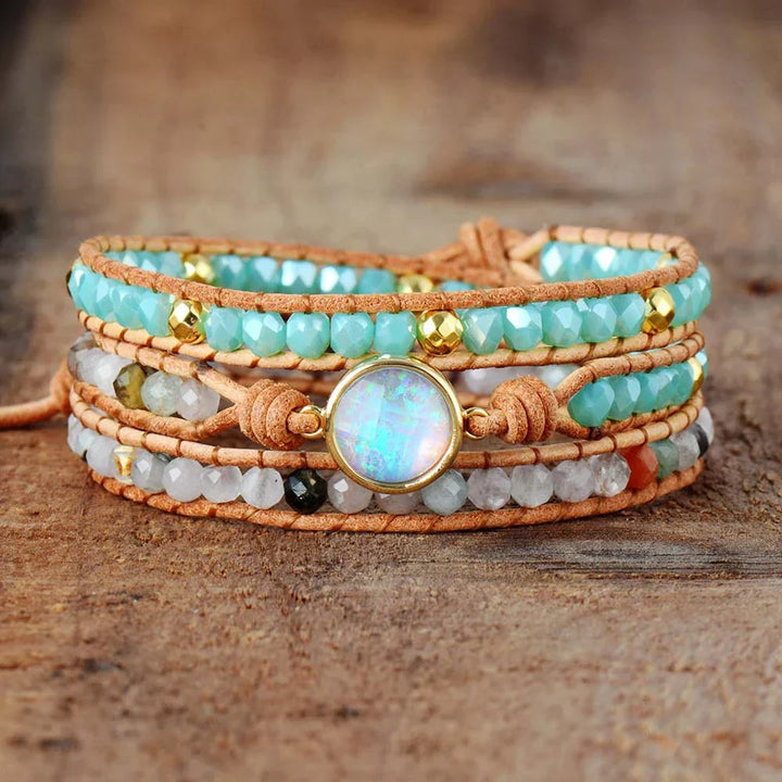 Claudia | Handmade Clear Quartz & Opal