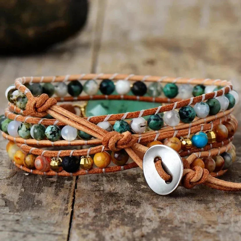 Alexa | Green Jade Jasper and Moss