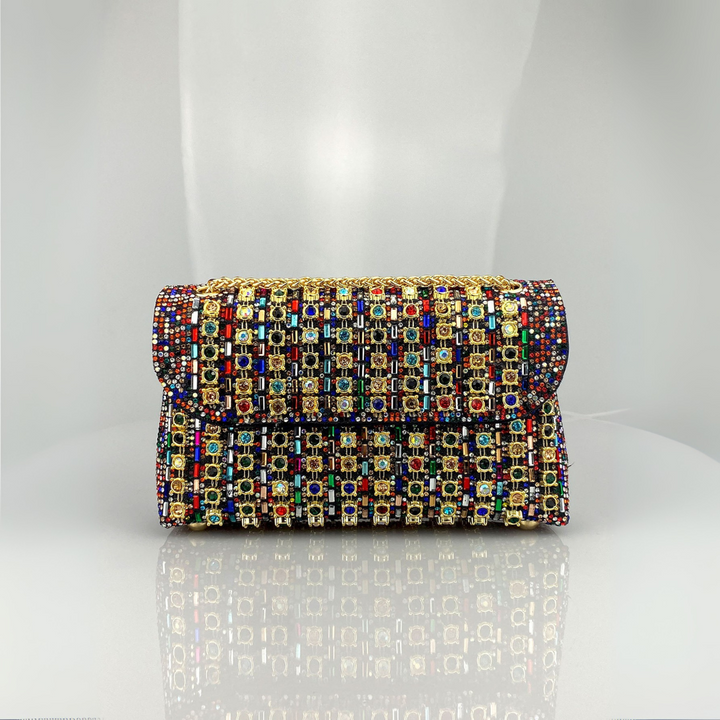 Laviera | Diamond Chain Shoulder Bag