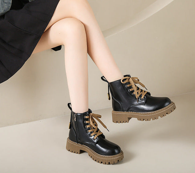 Fia | Lined Combat Boots