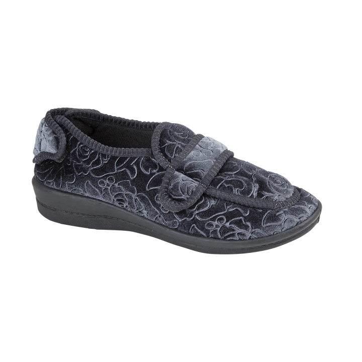 Junie | Velour Slippers