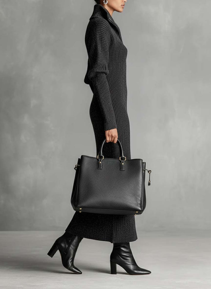 Ruby | Solid Color Zipper Neck