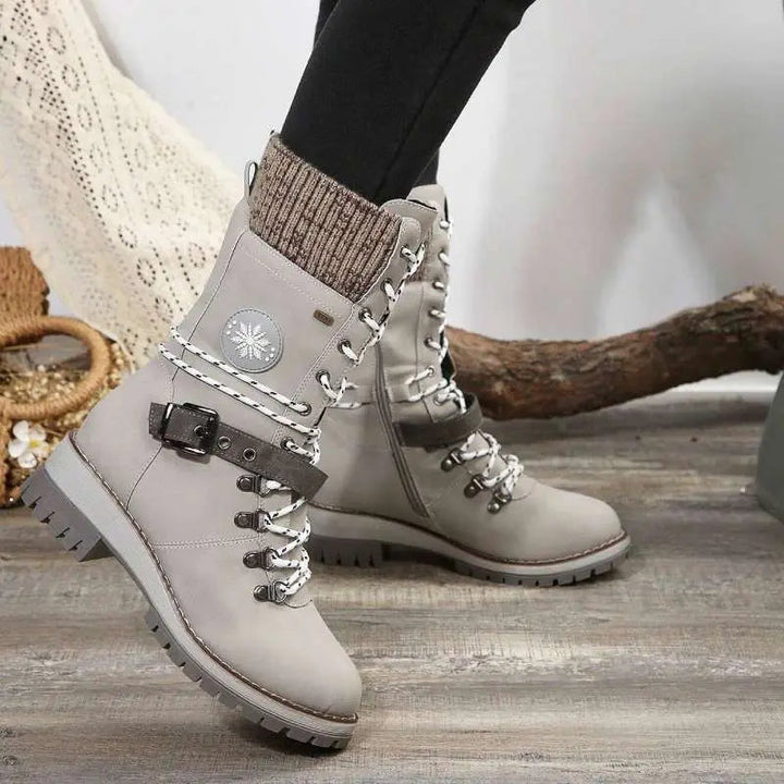 Sora | High Heel Winter Boots for Women | Stylish & Warm for Cold Weather
