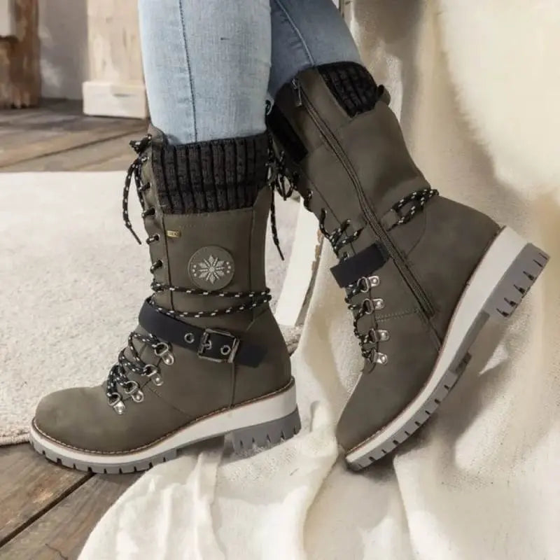 Sora | High Heel Winter Boots for Women | Stylish & Warm for Cold Weather