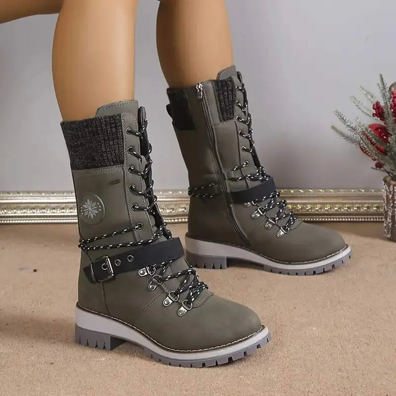 Sora | High Heel Winter Boots for Women | Stylish & Warm for Cold Weather