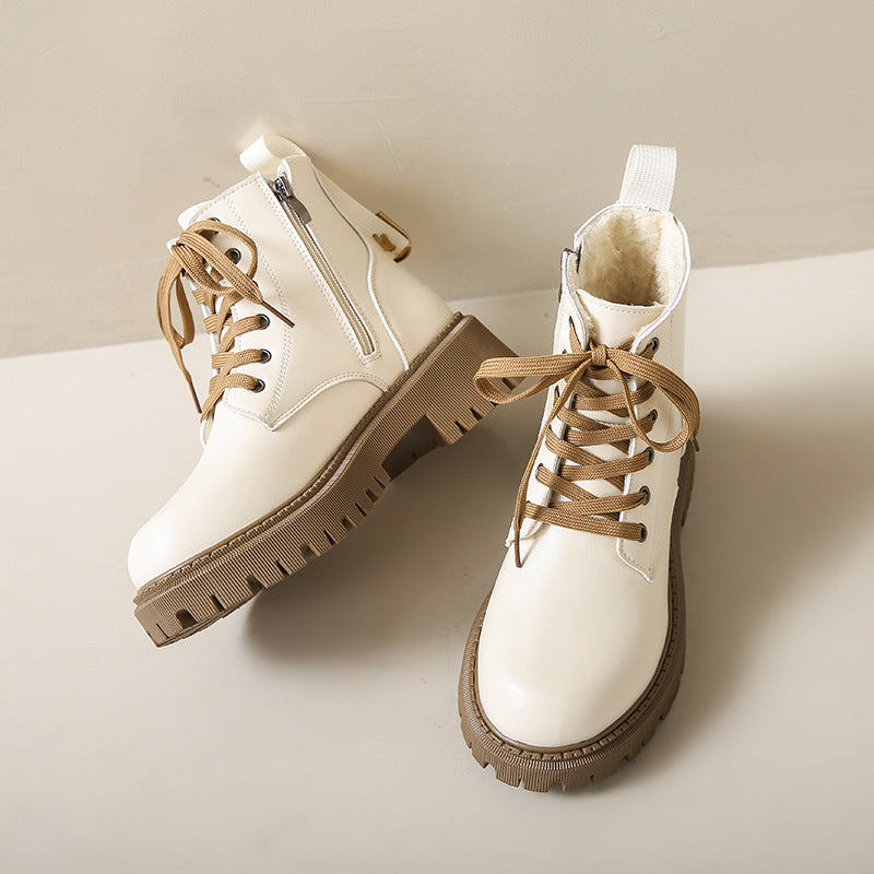 Fia | Lined Combat Boots