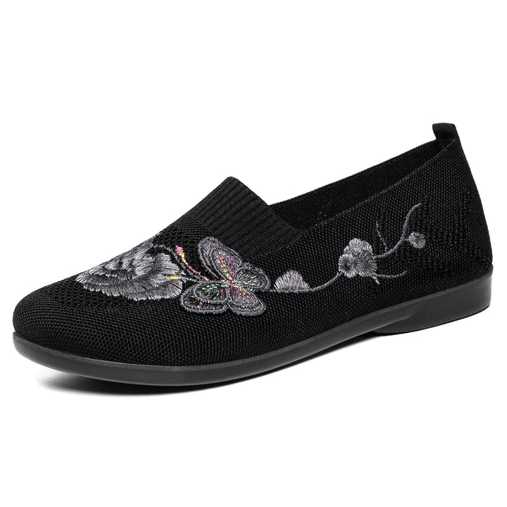 Diana | Zen Garden Knit Slip-On Shoes