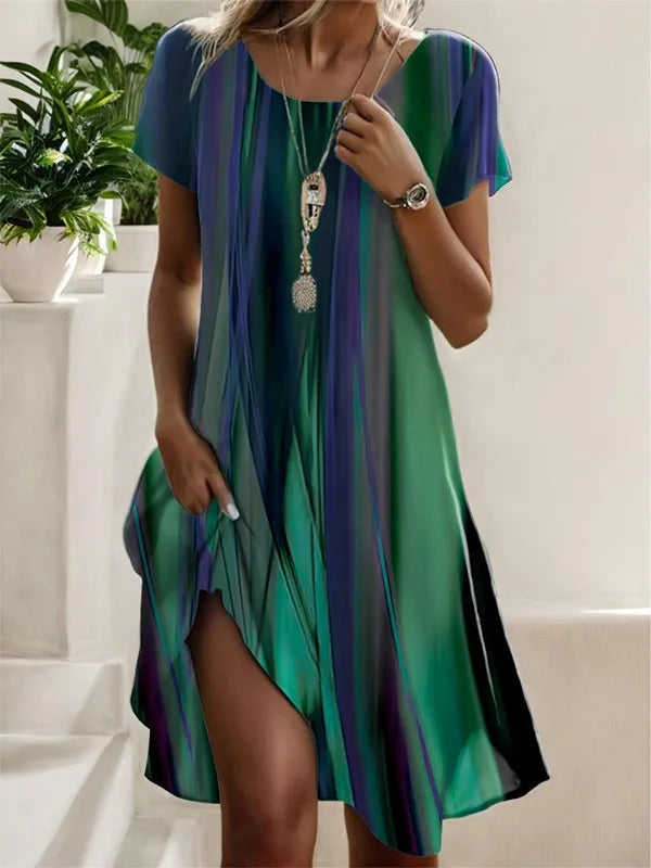 Grisenne | Boho Floral Beach Dress