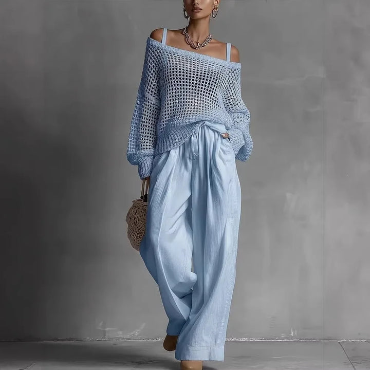 Marisol | Off-Shoulder Knit Set