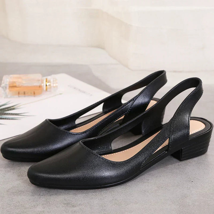 Clio | Elegant Back Strap Ballet Flats