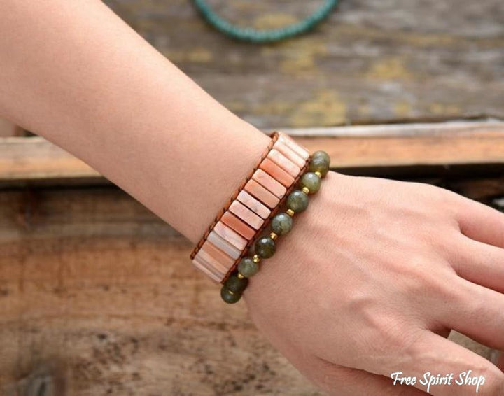 Maria | Handmade Natural Jasper & Agate