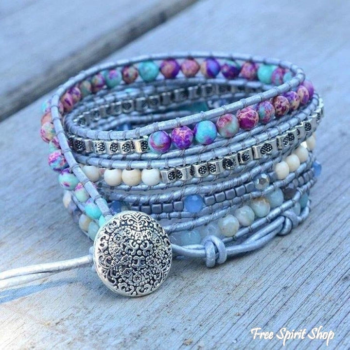 Celeste | Handmade Turquoise, Jasper & Amazonite
