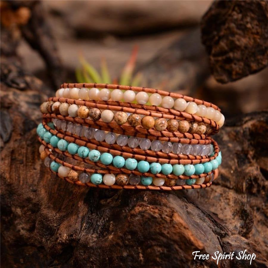 Bette | Agate, Jasper & Howlite Stone