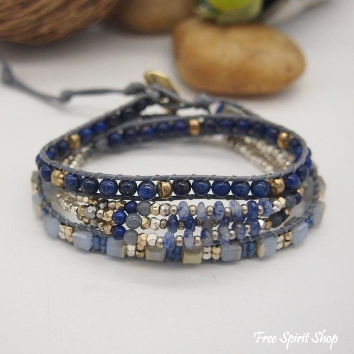 Amelia | Lapis Lazuli & Blue Aventurine