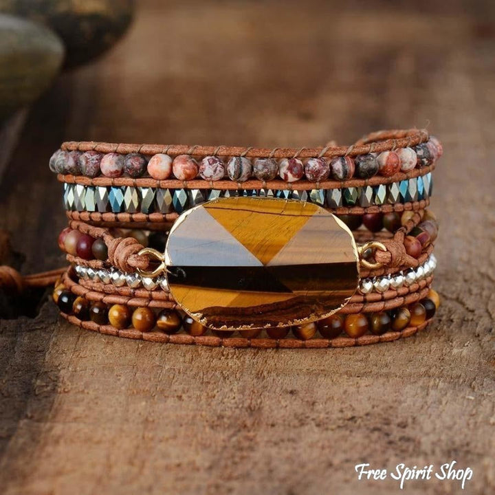 Eden | Tiger Eye & Jasper Beaded